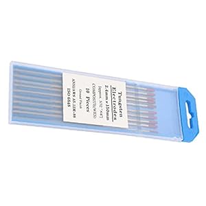 Lassen Tungsten Elektrode Zeldzame Aarde Blend 2.4x150mm EWG Paars Niet-Radioactieve TIG Lassen Accessoires 10pcs Veel gebruikte hardwaretools