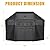 BBQ-PLUS Grill Cover for Napoleon PRO Prestige 500 Series Grill Heavy Duty and Waterproof BBQ Grill Cover for Napoleon Grill Accessories Black