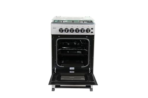 Akai Full Safety Cooking Range, Stainless Steel - Crma-505Sc, 1 Year Warranty