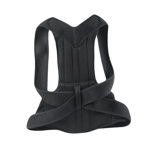 Correcteur de posture dorsal en maille d'air contre les douleurs de dos