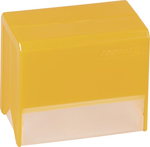 Karteibox A7 arancione trasparente