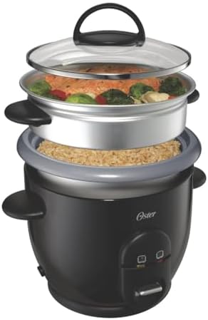 Amazon.com: Oster Titanium Infused DuraCeramic 6-Cup Rice & Grain ...