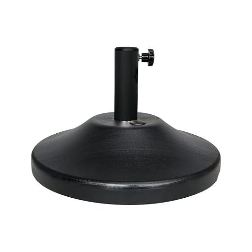 Heavy Duty Fillable Umbrella Base for Patios