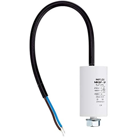 Miflex 6μF 450V Motor Capacitor Cover