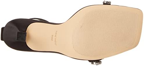 Nine West Women's Yazmin Heeled Sandal, Black, 8 | Image 3