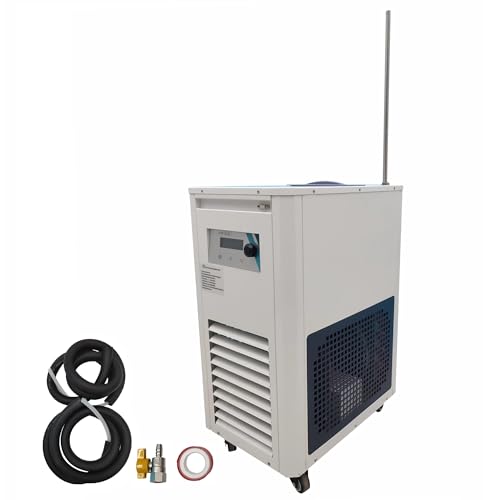 INTSUPERMAI Laboratory Chiller Circulator 5L -40? Low Temperature Cooling Liquid Circulator Pump Chiller with LCD Display for Laboratory Water Bath Recirculating Water
