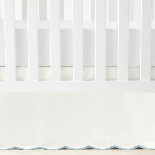 Lush Decor Coastal Chic Baby Crib Skirt, 28