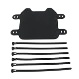 Hoite Motorrad-Nummernschild Schwarz Matt, Praktisches Motorrad-Nummernschild vorne Ersatz für Sur-Ron Surron Light Bee electric