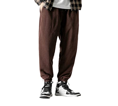 Sarouel homme hiver pour ne plus jamais avoir froid pantalon polaire coupe ample confortable 3XL