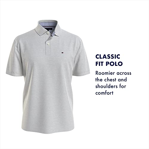 Tommy Hilfiger Mens Short Sleeve in Classic Fit Polo Shirt, Pebble Pink, 3X-Large US by Tommy Hilfiger - Used condition - US$50.39