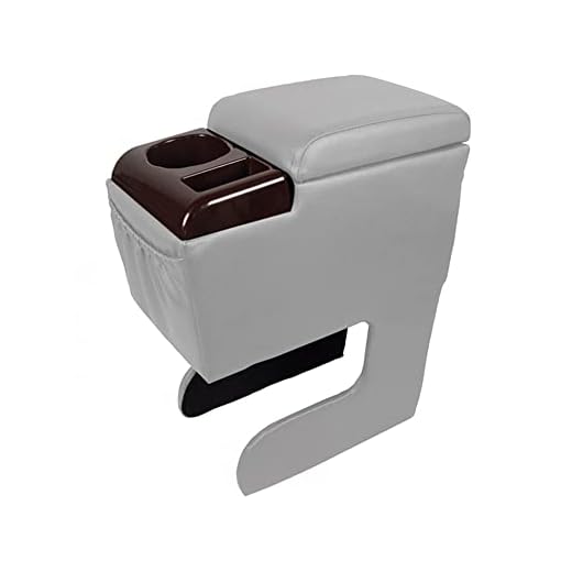 Para 2011-2016 K IA K2 RIO Auto Apoyabrazos Consola Central Reposabrazos Accesorios Negro