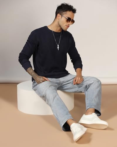 Image of Leriya Fashion T Shirt for Men || Men T-Shirt || Men Pullover T-Shirt || Men Sweater T-Shirt || Full Sleeve T-Shirt for Men