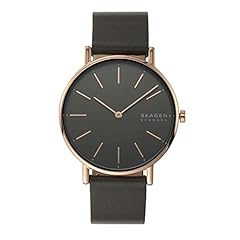 Brown Leather/Rose Gold