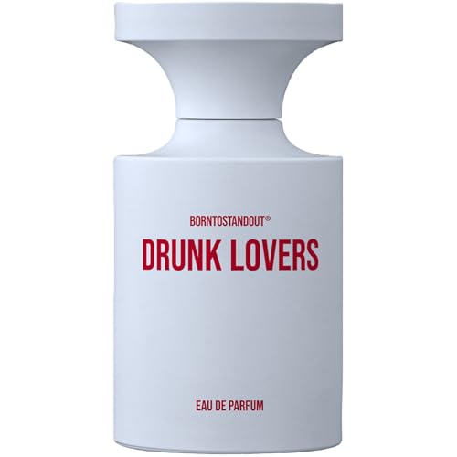Borntostandout Drunk Lovers Fruity Sweet Cognac Red Berries Vanilla Eau de Parfum Long-Lasting Fragrance for Unisex 3.4 Ounce / 100 ml