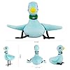 Don't Let The Pigeon Drive The Bus Plush for Mo Willems Pigeon Books Series Pigeon Stuffed Animal, Book Characters Plush Gifts for Kids(Light Blue) #2