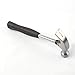 BE-TOOL Mini Hammer 160mm 4oz Claw Hammer Rubber Handle Woodworking Craft Curved Head Hammer for Kids and Students