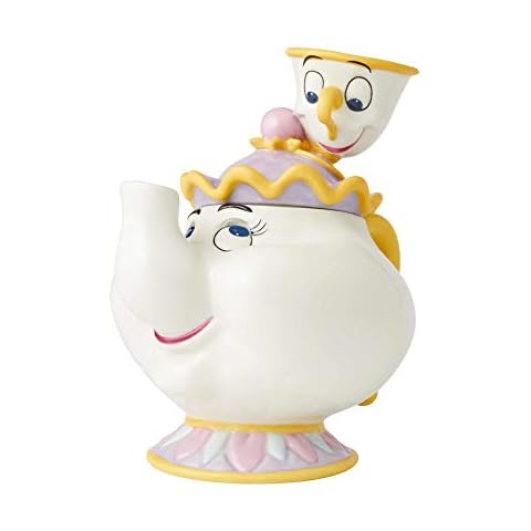 Enesco 4061520 Disney Keramik Die Schöne und das Biest Mrs. Potts und Chip Keksdose Cover