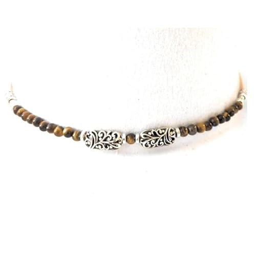 Tiger Eye Hatband Adjustable One Size Bolo Bead For Straw Cowboy Western Fedora Panama And Brim Hats Gift Boxed