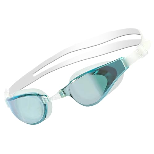 Generisch Gafas de natación para hombres, gafas de natación | Gafas de agua no antideslizantes con correa, lentes de ojo de buceo portátiles, accesorios de piscina al aire libre para adultos
