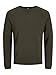 Produktbild JACK & JONES Herren Jjehill Knit Crew Neck Noos Pullover, Grün (Olive Night Detail: Melange), XXL EU