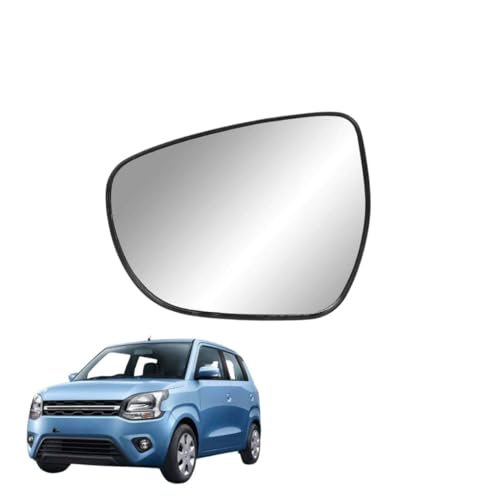 Image of Kylo WagonR (2019 - Present) Passenger Side (Left Side) Car Side Mirror Glass /Tukdi /Sub Mirror Plate