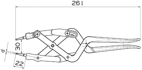 Forza - External pliers interchangeable tips