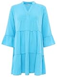 OPTIMALE PASSFORM - Dieses beliebte Sommerkleid passt sich aufgrund seines weiten Schnitts optimal Deiner individuellen Figur an und schmeichelt wirklich jeder Frau.