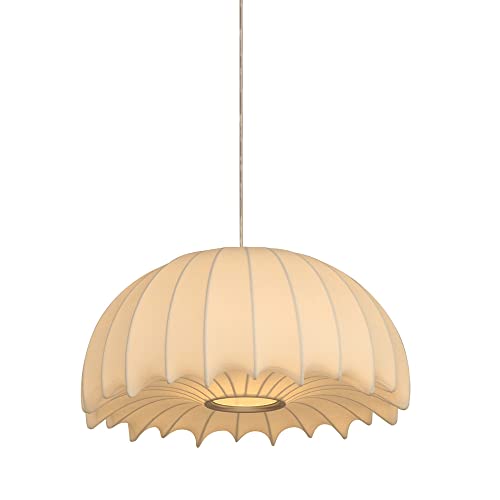 Lustre en tissu de soie luminaire suspendu chambre salon JOMBID