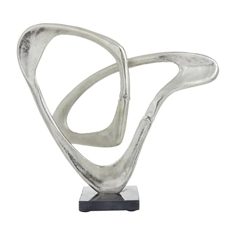 Deco 79 Aluminum Abstract Sculpture Cover