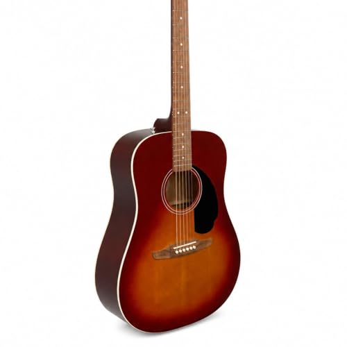 Image of Fender California Redondo Dreadnought Acoustic Guitar - Garnet Burst