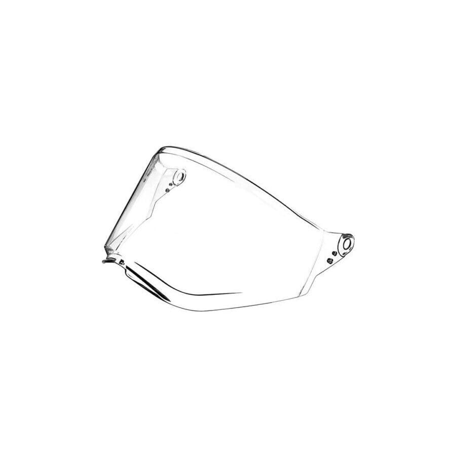 Visière de rechange O'Neal Sierra transparente taille unique écran casque moto route