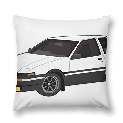 頭文字D 枕カバー クッションカバー 抱き枕カバー おしゃれ 装飾 部屋 ソファー オフィス 車用 両面 標準枕カバー 洗える 家庭用 四季通用