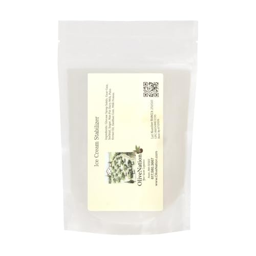 OliveNation Ice Cream Stabilizer - Professional Quality Soft Serve &