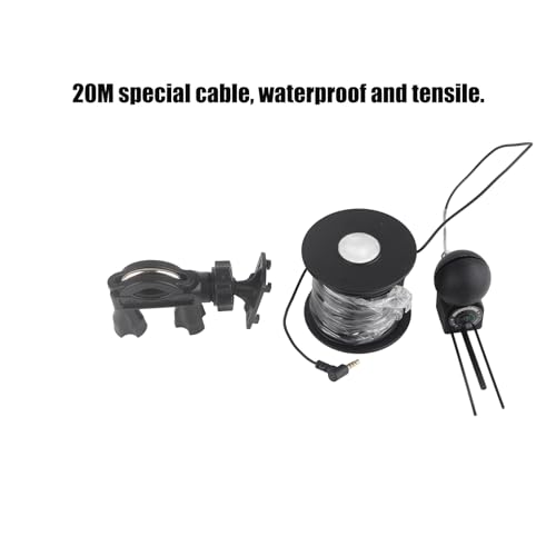 Image of Ciciglow Underwater Fishing Camera Kit with 4.3in LCD Monitor, Portable Fish Finder for Ice Lake Boat Fishing