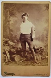 Amazon.co.jp: 明治 アメリカ 舞台俳優 鶏卵紙 肖像写真 19世紀 戦前