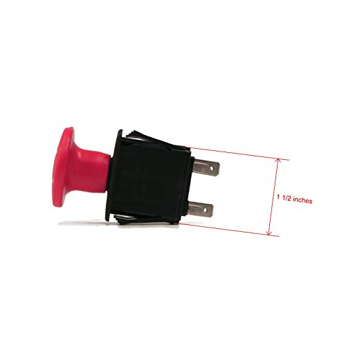 Interrupteur PTO Grasshopper robuste bouton poussoir étanche tondeuse 721DH2
