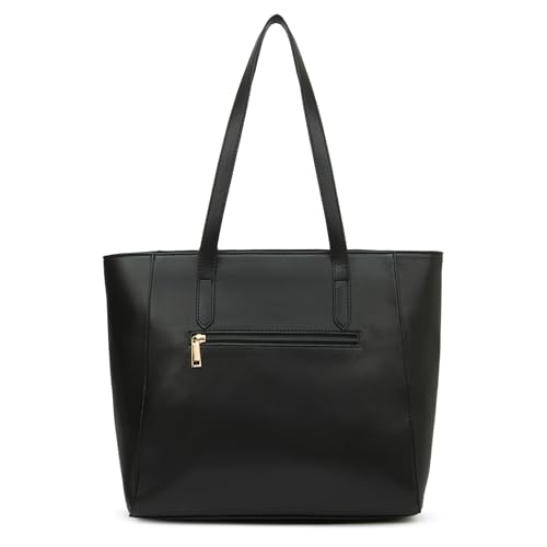 Image of Caprese Tilly Large Tote Bag for Women | Stylish Quilted, Durable, Multi-Compartment Design for Work, Travel, Shopping | Large Capacity, Comfortable Straps, Ideal for Tab & Essentials