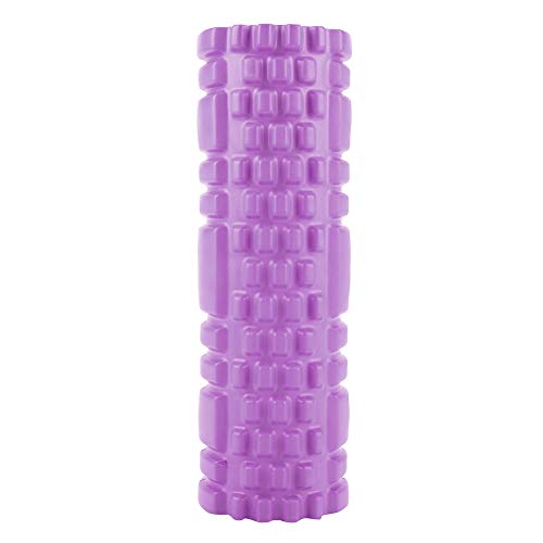 Foto von Foma Roller Mini Massage Yoga Fitness Roller zur Muskelentspannung Physiotherapie Stretching Lila