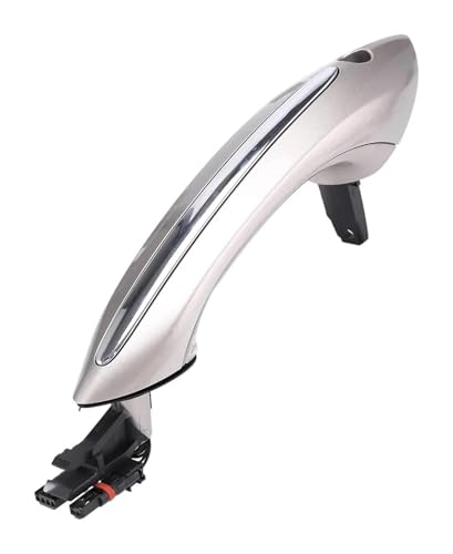 Adesivi Per Maniglie Portiere Per B&MW Per Serie 5 7 F07 F10 F11 F01 F02 51217231931 Maniglia Della Portiera Copertura Esterna Anteriore Posteriore Auto Comfort Accesso Keyless Go(Champagne)