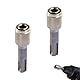 2 Stück SDS Adapter,6.35MM SDS Bithalter für Schraubenaufnahme Sechskantschaft Set zu Universalhalter,SDS Plus Adapter,Bohrfutter Adapter für Impact Drill Hammer Drill,Spannfutter Ersatzteile ﻿