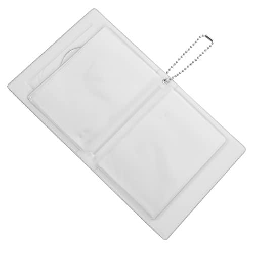 Unomor Heart Picture Album Photo Book Pockets Small Photo Album for Holder Book Card Holder