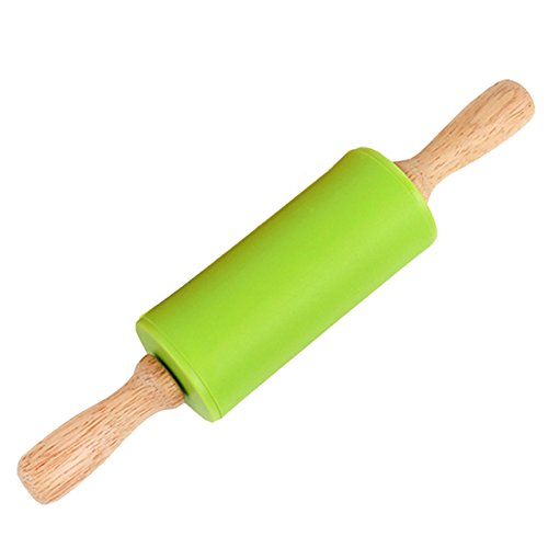 ESHOW Rolling Pin Environmental Silicone Rolling Pins Dough Pastry