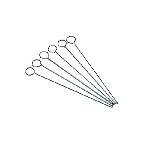 KitchenCraft Stainless Steel Kebab Skewers Set Cover
