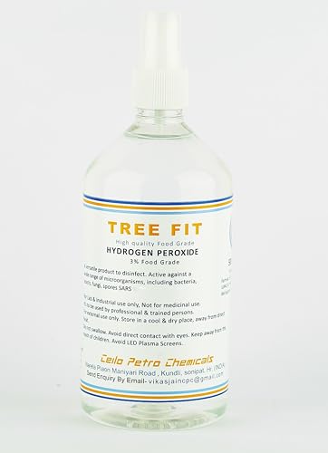 Image of Hydrogen Peroxide 3% Food Grade Cleaning & Disinfecting Liquid for Household, Plants & Hydroponics (250 X 8 = 2000 ML)