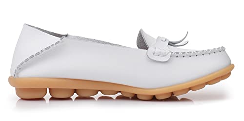 Image of VenusCelia Women's Decoration Comfy Walking Flat Loafer