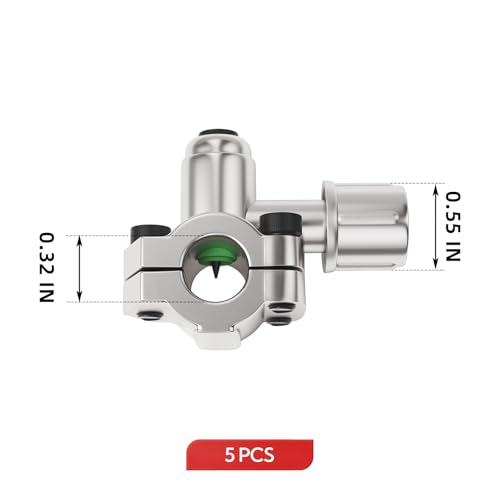 2Piezas Kit de Válvulas BPV-31 para sistema AC miniatura 6