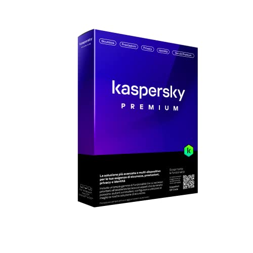 Kaspersky Anti-Virus Premium 5 Dispositivi - Antivirus 1 Anno Slim Sierra Bs IT