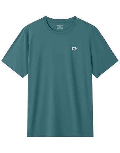 Image of G Gradual Men's Sun Protection Swim Shirt UPF 50+ Rash Guard Short Sleeve Quick Dry Water Hiking Workout Shirts for Men