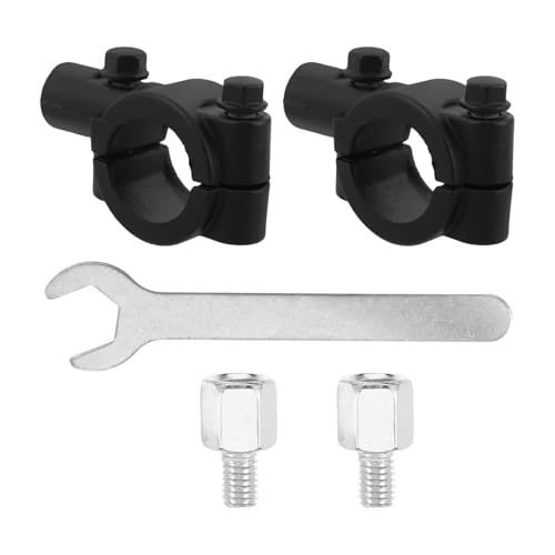 Soporte de espejo para manillar de scooter en aleación resistente de aluminio para motocicleta