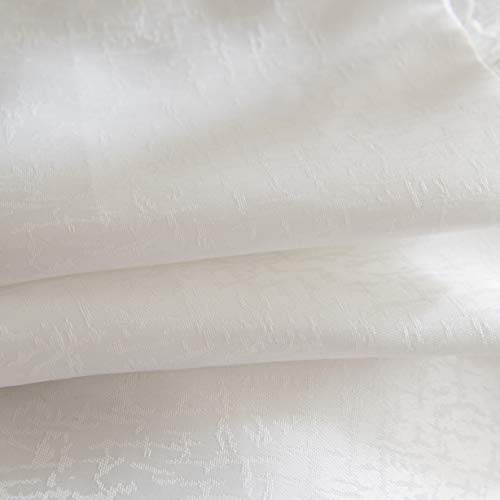 Pack Of 2 Throw Pillow Covers Cases For Couch Sofa Lace Ruffles Pillow Cover Sham Cushion Cover Square Decorative Pillowcase 18" X 18" 2Pcs White #TOP5